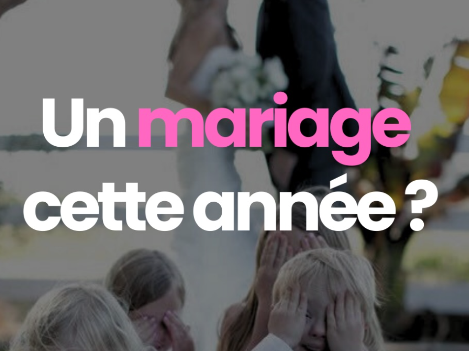 Un mariage à venir? Prévoyez les babysitters!