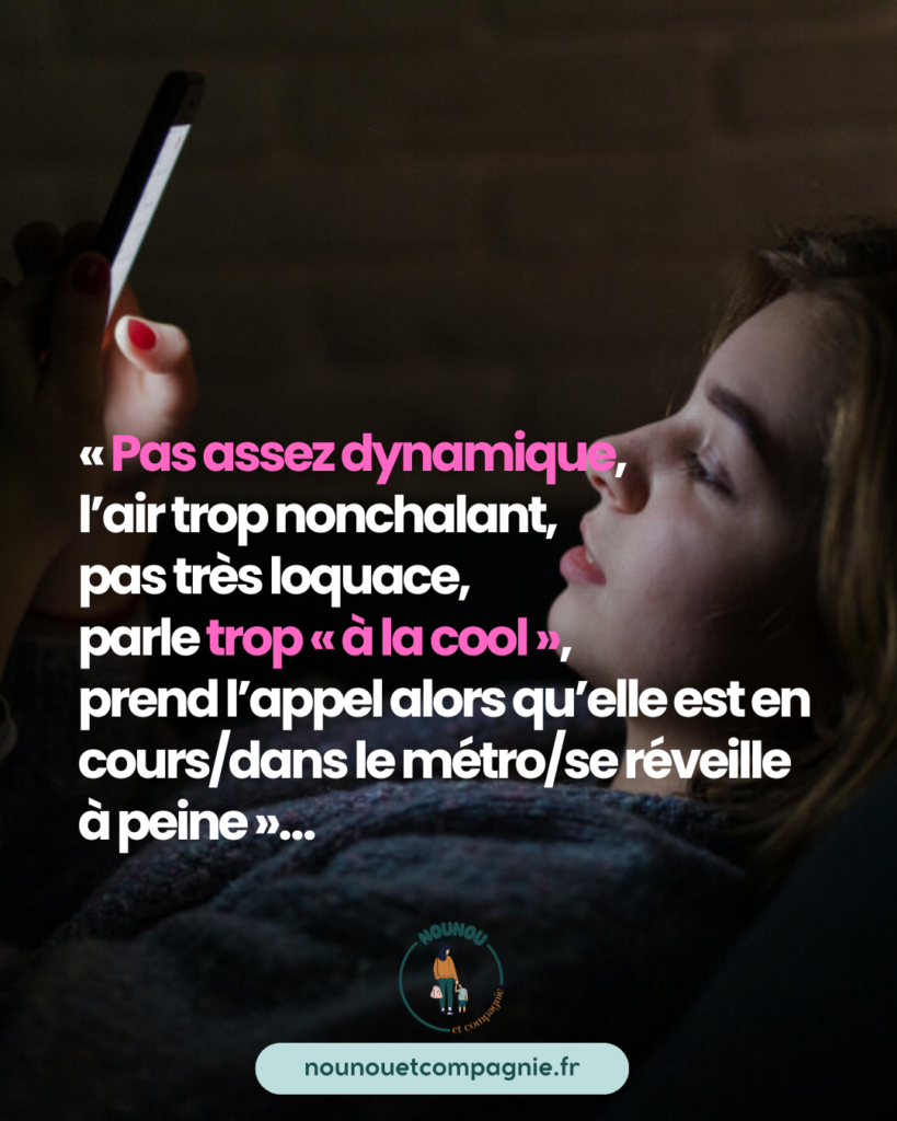 parent pas convaincu babysitter