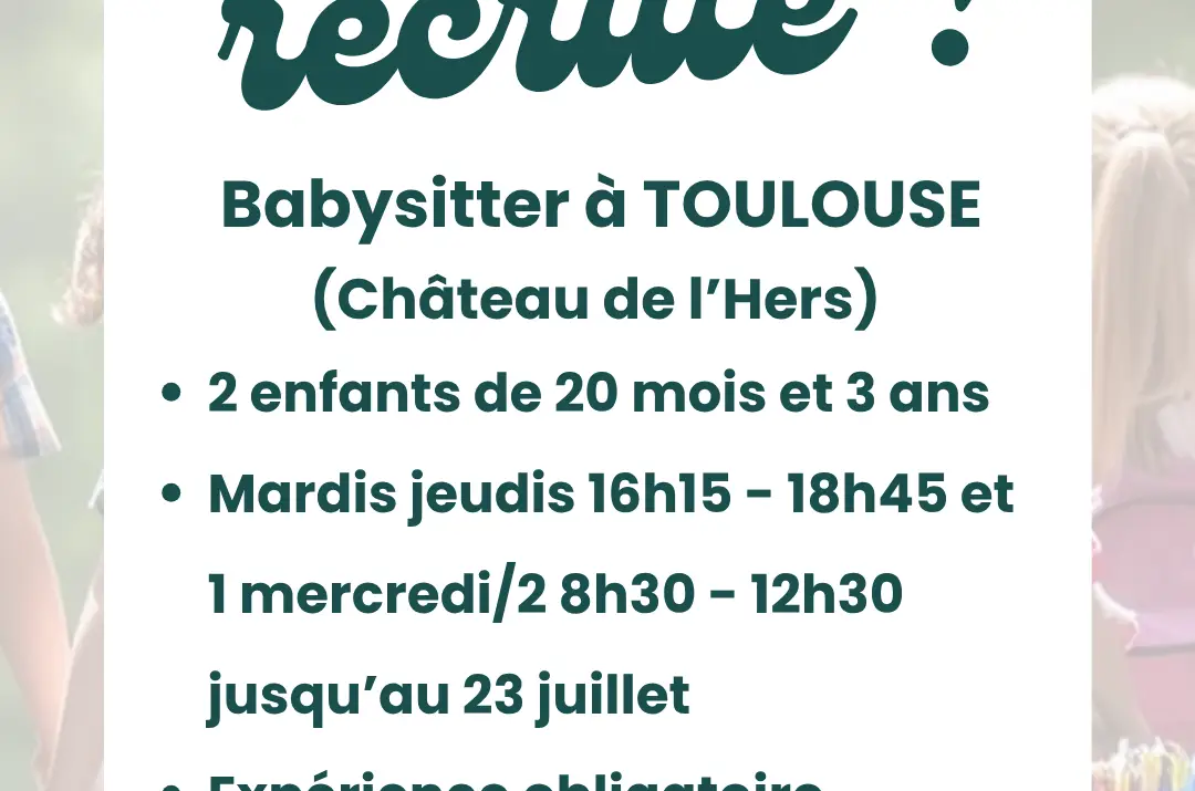 Offre d’emploi – Toulouse Cité de L&rsquo;Espace