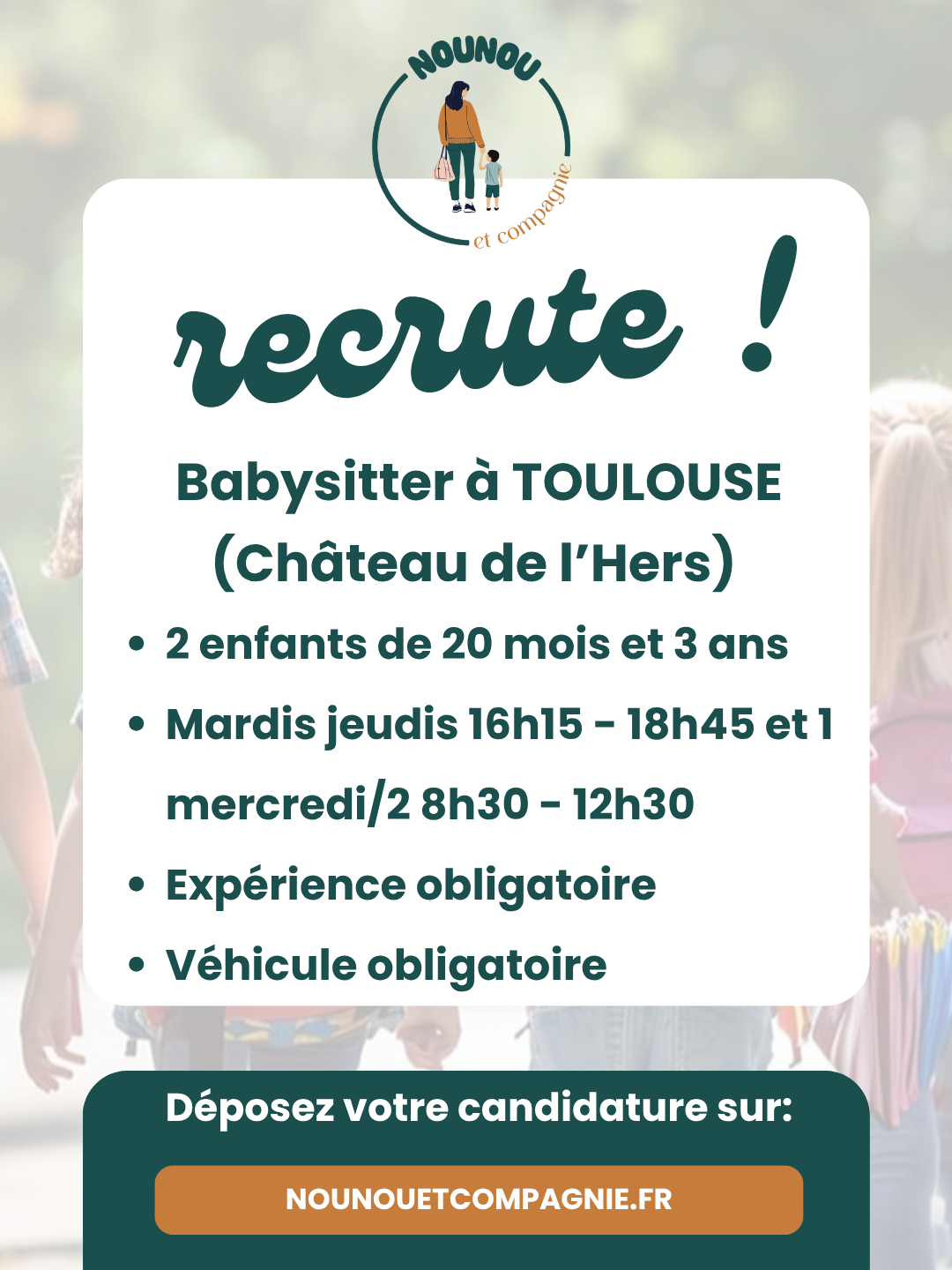 babysitting chateau de l'hers