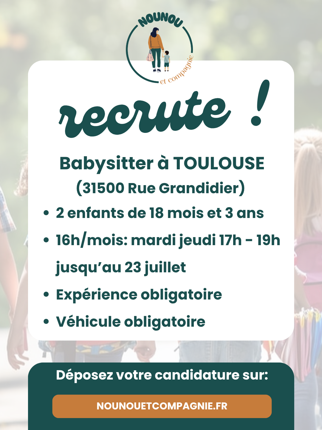 nounou toulouse cité de l'espace