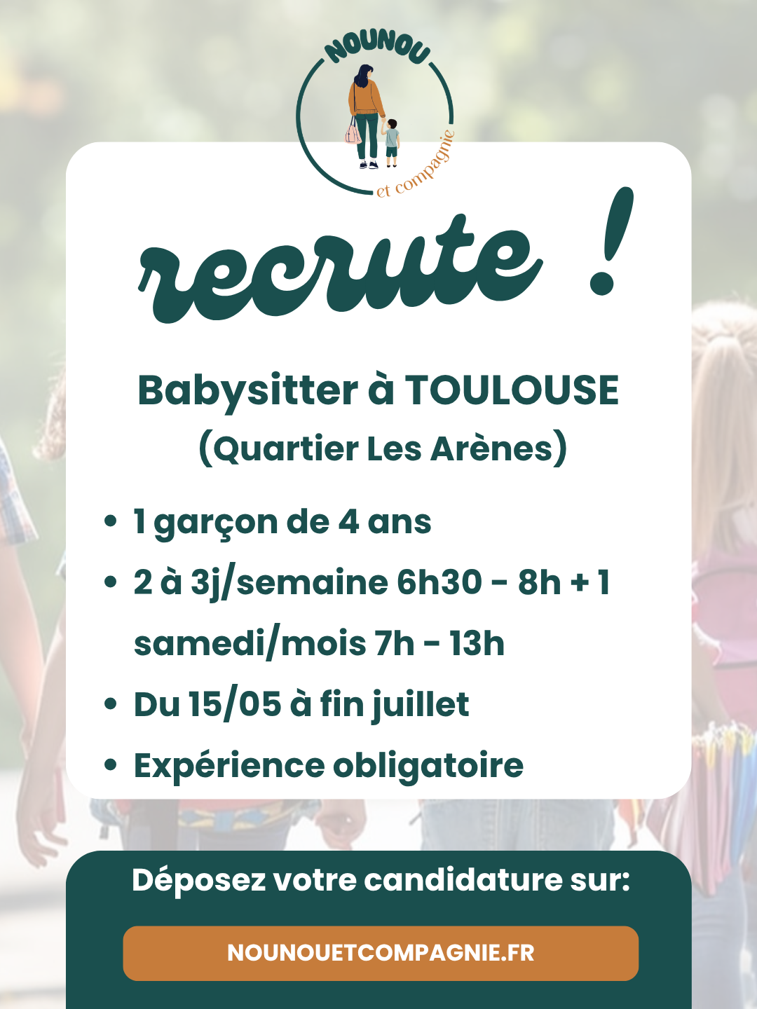 babysitter les arènes