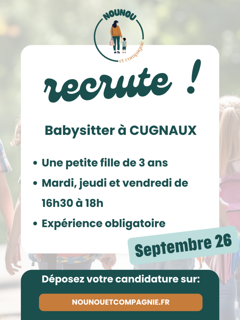 babysitter cugnaux