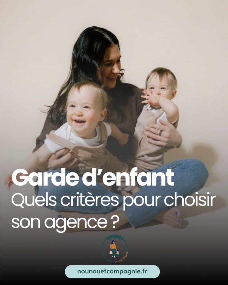 critères agence garde d'enfant