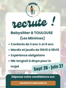 babysitter les minimes