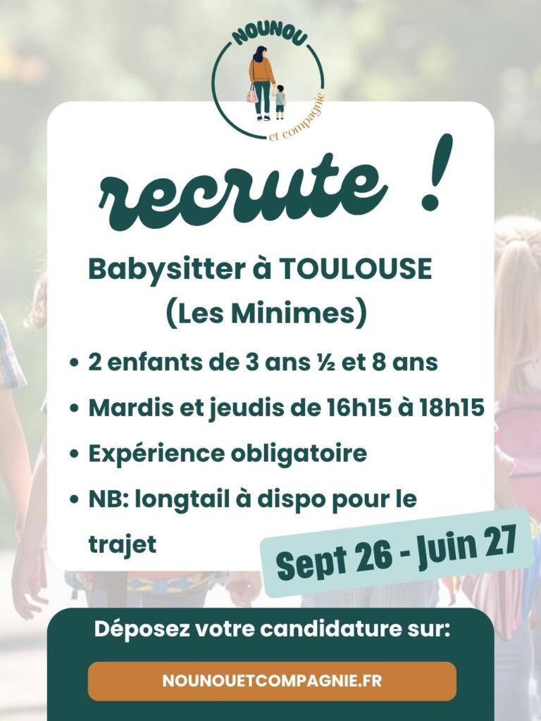 babysitter les minimes