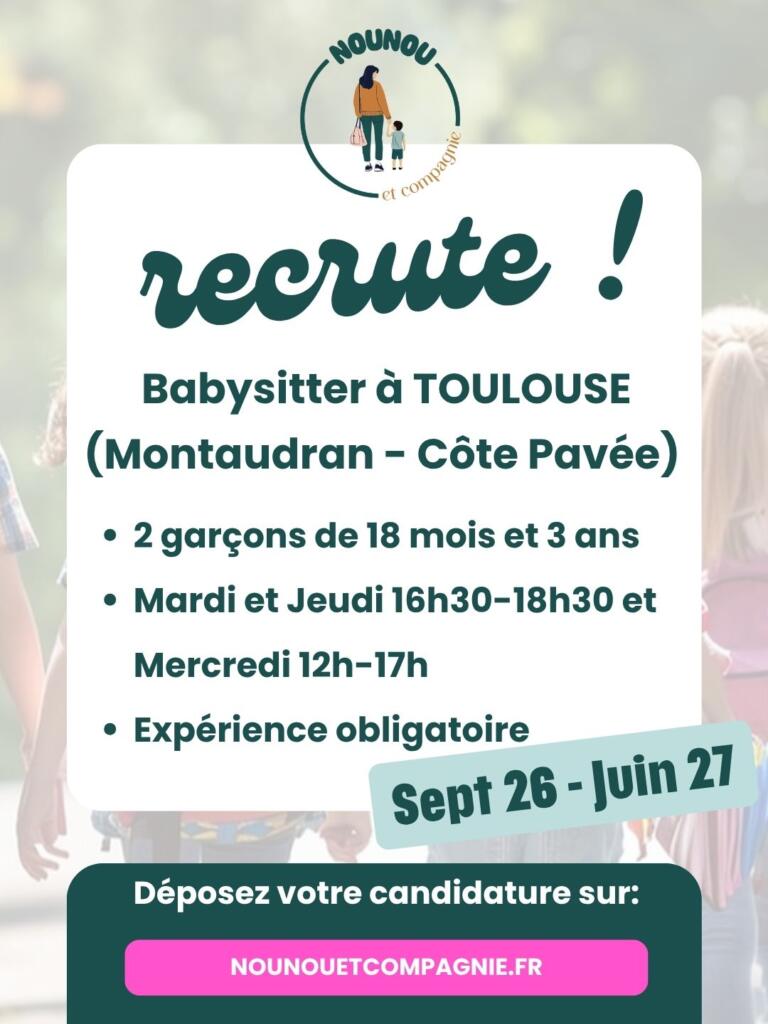baby-sitter montaudran