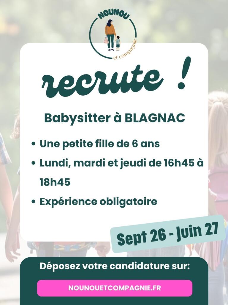 babysitter blagnac