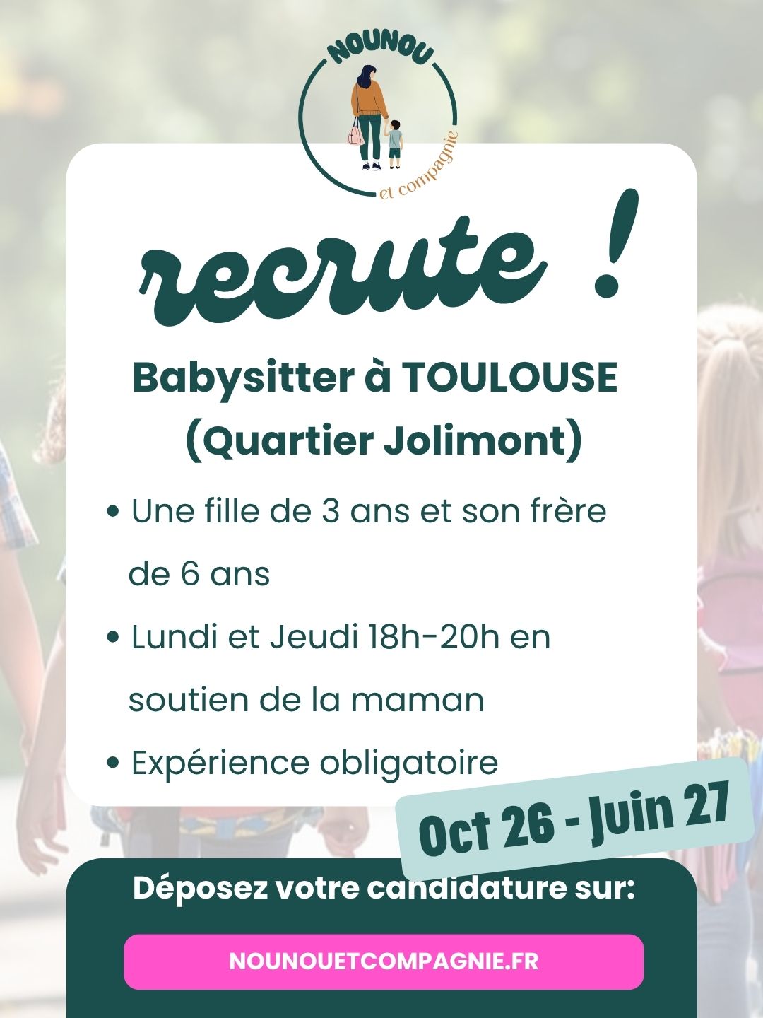 babysitter jolimont