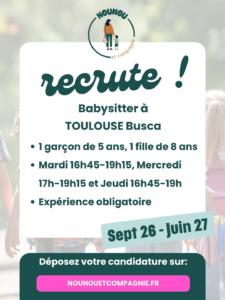 babysitter busca toulouse
