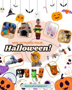 activités halloween babysitter
