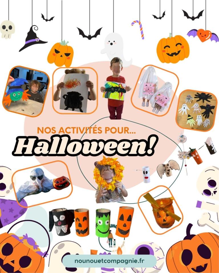 activités halloween babysitter