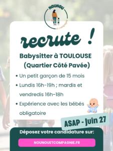 babysitter côte pavée